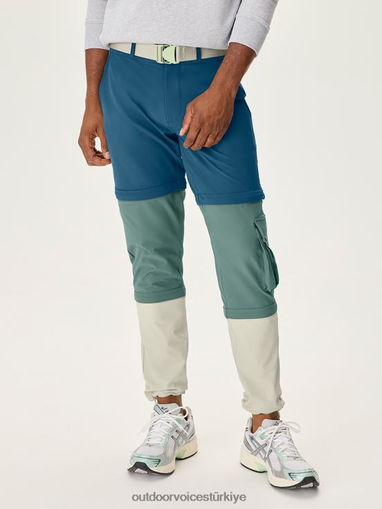 Giyim TR Outdoor Voices erkekler rectrek fermuarlı pantolon atlantik/sarmaşık/deniz yosunu 2L6FZJ121