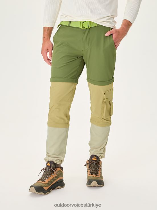 Giyim TR Outdoor Voices erkekler rectrek fermuarlı pantolon zeytin dalı/haki/enoki 2L6FZJ120